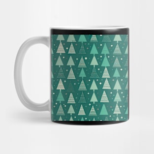 Winter Mood Retro Design Mug